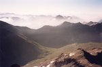Vue du sommet, en direction des Cerces et du Grand Galibier.