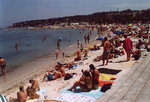 La plage du Ponteil en juillet