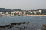 Le front de mer et la plage du Ponteil