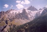 La Meije, vue de l'oratoire du Chazelet.