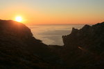 Lever de soleil au col de Sormiou.