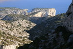 Vue vers le plateau de Castelvieil depuis le Col de la Candelle.