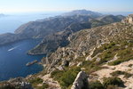 La partie occidentale des Calanques.