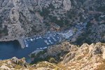 Morgiou au fond de sa calanque.