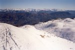 La vallée de l'Esteron et le Mercantour vus de Jérusalem.
