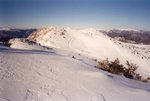 La Cime du Cheiron vue des crêtes.