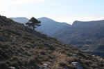 Descente au-dessus des gorges du Loup