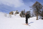 Montée à la Croix de Carlé.