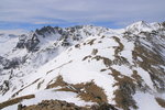 Pointe Côte de l'Âne, Sanguinierette, Tête ronde de Valloar, Tête de Sanguinière.