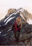 Marie, sur l'arête.