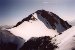 Le sommet de la Dent Parrachée (3697 m) vu de la Pointe de la Fournache.