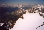 Vue sur les Ecrins.