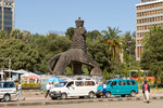 Monument du lion à Addis-Abeba.