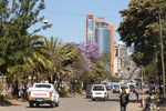 Addis-Abeba, la capitale de l'Éthiopie.