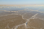 Le lac Assale, dans le Danakil, situé à une altitude de -130 m.