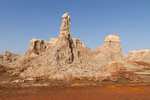 Montagnes de sel dans le Danakil.