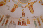 Les peintures dans l'église Daniel Korkor.
