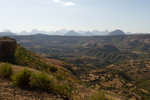 Les montagnes d'Adoua, où Ménélik II repoussa les troupes italiennes en 1896, permettant à l'Éthiopie de demeurer le seul pays d'Afrique jamais colonisé.