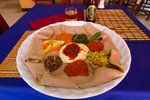 L'injera, le plat national éthiopien.