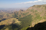 Sur les hauts plateaux d'Éthiopie, dans le parc national du Simien.