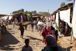 Le marché de Gondar, le deuxième plus grand marché d'Éthiopie après le Mercato d'Addis-Abeba.