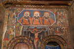 Peintures murales de l'église Debre Berhan Sélassié.