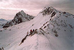 Sur la crête des Frettes. Au fond, le Rognolet.