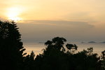 Coucher de soleil sur les îles Sanguinaires.