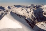 Pointe du Mulinet, Pointe Francesetti et Grande Ciamarella.