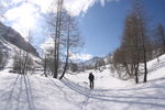 Dans le vallon de Gorgias, en direction de la pointe Côte de l'Âne.