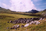 Les ruines des haberts de Marcieu.
