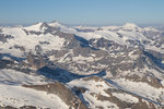 L'Albaron, la pointe de Charbonnel, la pointe de Ronce.