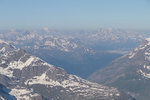 Le massif des Écrins et la Meije.