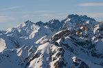 Le massif de l'Argentera (3297 m).