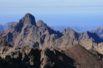 La Paglia Orba (2525 m) et le Capu Rossu.