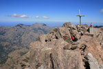 Sommet du Monte Cinto, le toit de la Corse.