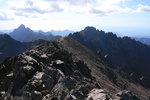 Paglia Orba et Punta Minuta vues de la pointe des Éboulis.