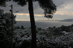 Le golfe Juan vu du Cap d'Antibes.