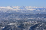 Val de Siagne et les Alpes au fond.