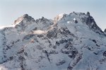 La Meije vue du sommet.