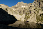 Le lac de Batcrabère et le pic du Palas.