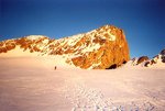 Ascension du Vignemale — Sur le Glacier d'Ossoue, en vue du sommet.