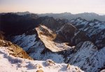Du sommet, vue vers le Pic du Midi de Bigorre.