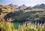 Le Lac de Plan d'Amont et la Dent Parrachée (3697 m).