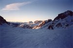 Ascension du Mont Thabor — Au Col de la Vallée Etroite.
