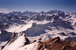 Les Cerces et les Ecrins.