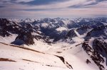 Vue sur le Queyras et le Viso.