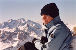 Caro au sommet du Mont Thabor.
