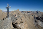Au sommet de la Tête de la Fréma (3151 m).