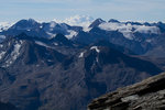 La Grande Ciamarella et l'Albaron, les grands sommets de la haute Maurienne.